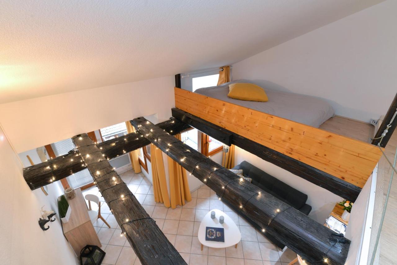 Appartement La Terrasse Sur Cour Colmar Kültér fotó