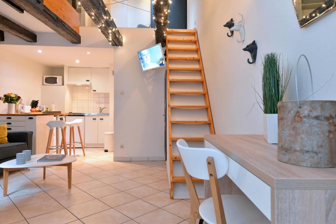 Appartement La Terrasse Sur Cour Colmar Kültér fotó